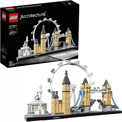 £34.49 • Buy LEGO 21034 Tower Bridge Collection London Eye Big Ben Building Set Collectible