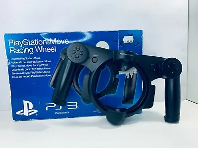PlayStation 3 PS3 Move Racing Wheel Controller Boxed CECHYA-ZWA1 *Free Post* • $44.95