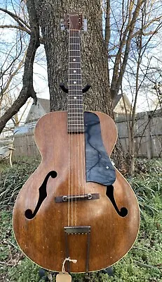 1949 Kay Wabash K-37 Archtop Guitar Solid Mahogany • $675