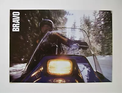 $14.95 • Buy Yamaha BRAVO Snowmobile Sales Literature/sales Brochure  (NOS--not A Reprint)