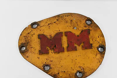 Minneapolis Moline Cast Iron Cover KT 1014A Original Pa￼int Antique Part M369 • $69.99