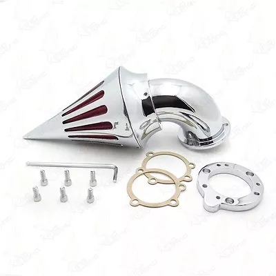 Spike Air Cleaner For Harley S&S Custom Cv Evo Xl Sportster Chrome • $73.63