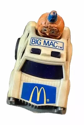 Vintage 1984 McDonalds Big Mac Car With Mayor McCheese Police • $4.99