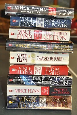 Lot Of Vince Flynn Books • $3