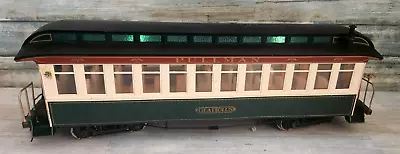 BACHMANN BIG HAULERS COACH GLADIOLUS WITH LIGHTS PPR  G SCALE -Light Works • $35