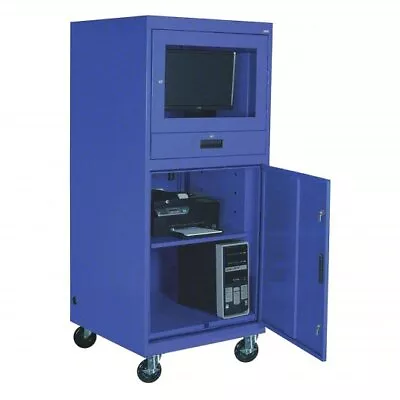 Mobile Computer Cabinet: For Desktop Computer  30 In X 30 In 70 In 462D20 • $785.83