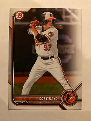 2022 Bowman Draft COBY MAYO 1st Bowman Paper Baltimore ORIOLES BD-127 • $1.89