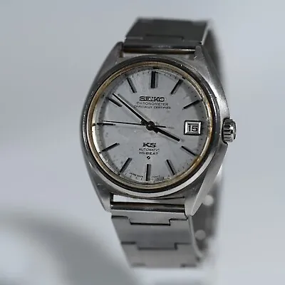 Vintage King Seiko Chronometer Hi-Beat 5625-7060 Men's Automatic Watch • $359