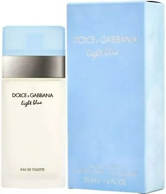 D&G Dolce & Gabbana Light Blue Eau De Toilette 50ml Spray For Her Women Perfume • £38.24