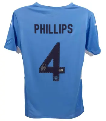 Kalvin Phillips Signed Manchester City Jersey (Beckett) • £205.82