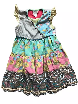 Matilda Jane It's A Wonderful Parade Rollercoaster Dress 2013 Size 8 • $13.99