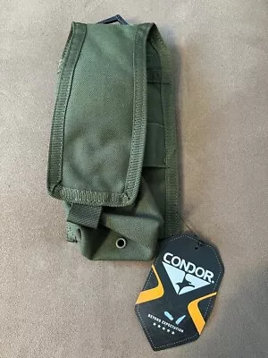 CONDOR MA9-001 Radio Pouch W/ Double Molle Straps OD Green Olive Drab New • $14.95