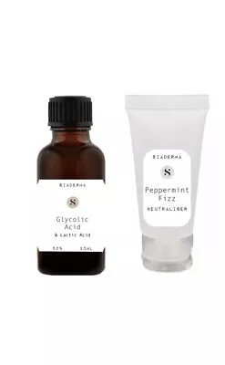 50% Glycolic & Lactic Acid Skin Peel 30ml FREE 50ml Neutraliser! • £11.99