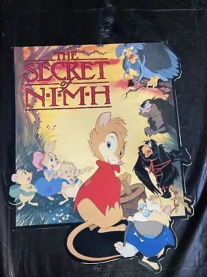 The Secret Of Nimh Video Store Display 1983 9 3/8x11 3/4 • $180.95