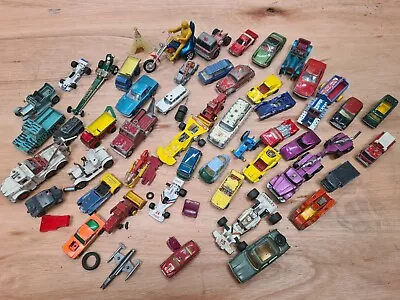 Job Lot Of Old Diecast Toy Cars. Matchbox corgi Lesney Loads There All Sorts • £6.50
