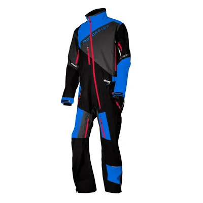 Motorfist Blitz II Black & Blue Waterproof Snow Suit Men's Sizes SM And 2X • $149.99