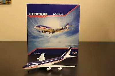 Fed Ex Aeroclassics /BIGBIRD Federal Express - B 747-249 REG: N631FE - BRAND NEW • $150