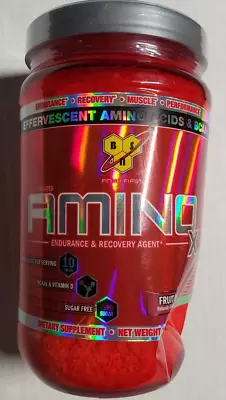 BSN - AMINO X - Endurance & Recovery - Fruit Punch - 30 Servs - DENT - Ex 5/2024 • $24.99