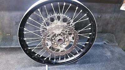 $240 • Buy Rear Wheel Black Rim 2007 2008 Kawasaki KX450f KX250f Kx450 Kx250 07 08 Kx 450f
