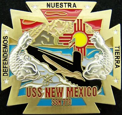 USS New Mexico SSN 779 Challenge Coin • $24.99