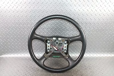 99-02 GM Truck Black Leather Driver Column Steering Wheel Assembly OEM FreeShip • $246.99