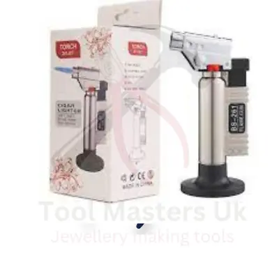 Butane Gas Micro Blow Torch Lighter Welding Soldering Brazing Jewellery Tools • £19.50