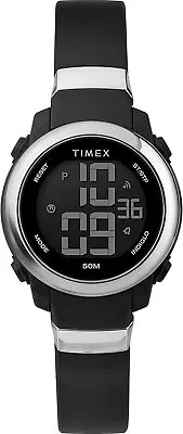 Timex Marathon TW5M29300 Women's Black Digital Watch Resin Strap • $29.95