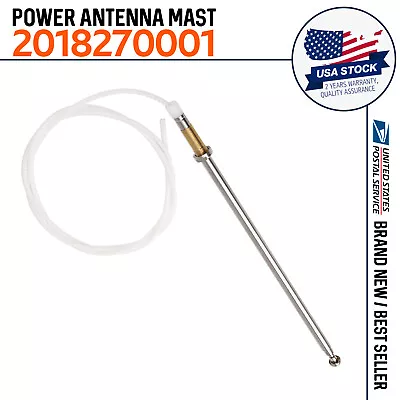Power Antenna Mast MGT Silver 65221375569 For BMW E12 E23 E24 E28 E30 • $13.09