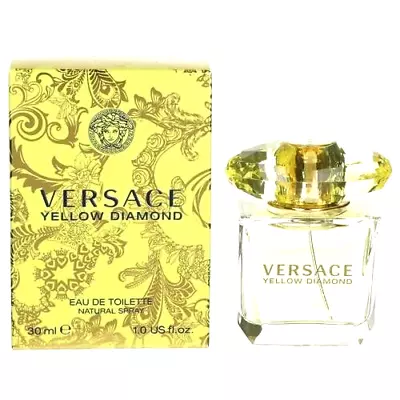 Yellow Diamond By Versace For Men EDT 1.0 FL Oz/ 30 ML Natural Spray • $34.34