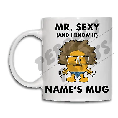 £8.99 • Buy MR MEN Mug LITTLE MISS Personalised NAME Coffee Cup Tea Valentines Birthday Gift