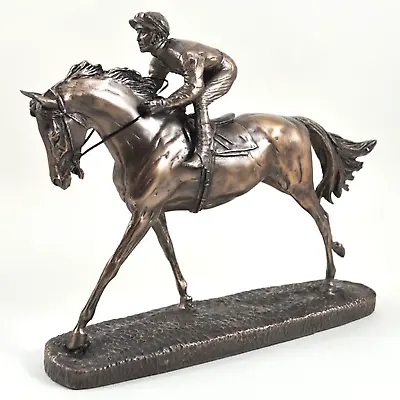 The Favourite David Geenty  Bronze Racehorse Ornament Figurine Horse Lover Gift • £72.95