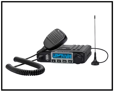 Midland MXT115 MicroMobile 2-Way Radio - 15 High-Power GMRS - Black • $135.97