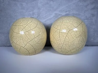 Round Wooden Sphere Globe Tea Light Candle Holders • £10.95