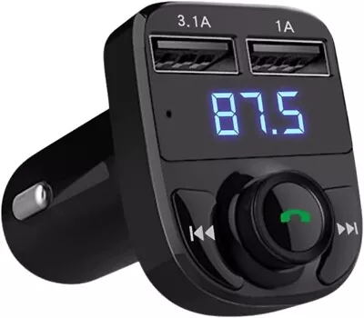 In Car Wireless FM Radio Transmitter Audio Bluetooth USB MP3 Player Remote AC73 • £6.95