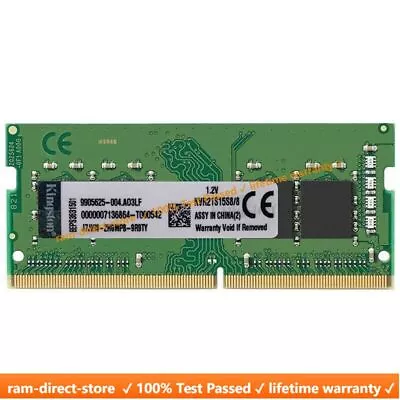 Kingston DDR4 4GB 8GB 16GB Notebook Memory PC4-19200 SoDimm RAM 2400 2666 3200 • $37.84