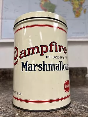 Vintage  Borden Campfire Marshmallows Replica Tin 1920s • $24.50