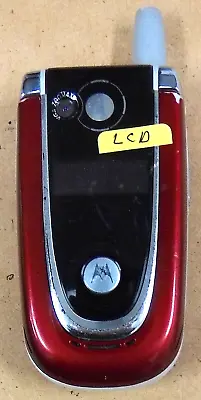 Motorola V Series V600 - Red And Black ( AT&T / Cingular ) Very Rare Flip Phone • $10.19
