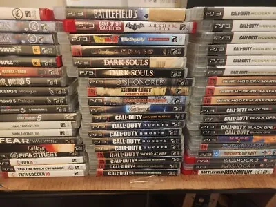 Sony Playstation 3 PS3 Games Tested - You Pick & Choose Video Game • $23.99