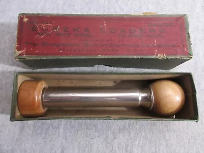 $5 • Buy Vintage Bridgeport 12 Gauge Shotgun Shell Reloading Sleeve, Rod & Stand Lot A