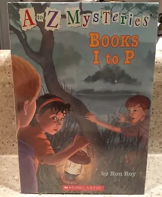 Brand New A To Z Mysteries Books I To P Box Set Of 8 Books By Ron Roy Scholastic • $35