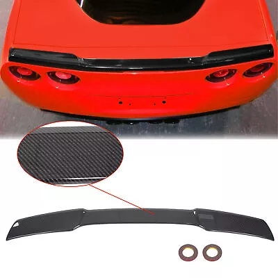 HYDRO CARBON STYLE Rear Trunk Wing Spoiler For 05-13 Corvette C6 Z06 ZR1 Style • $73.99