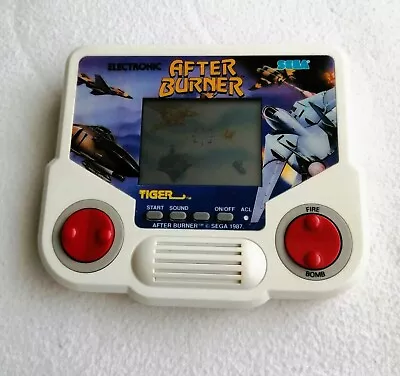 Vintage Handheld Portable Tiger Electronic Handheld LCD Game ~ After Burner • £35