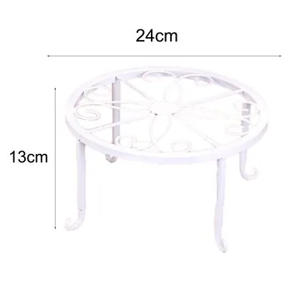 9 Inch Metal Plant Stand Planter Holder Pot Bracket Tripod Decorative Flower Pot • $12.42