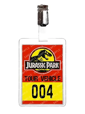 Jurassic Park Tour Vehicle 004 Cosplay Film Prop Fancy Dress Comic Con Book Day • $13.53