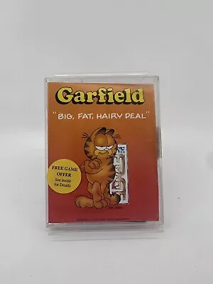 Vintage Commodore 64 Cassette Edge Garfield Big Fat Hairy Deal Computer Game • $400