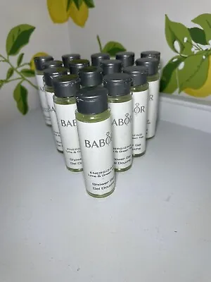 Babor Energizing Line & Green Tea Shower Feel Travel Size Lot Of 15 • $24.77