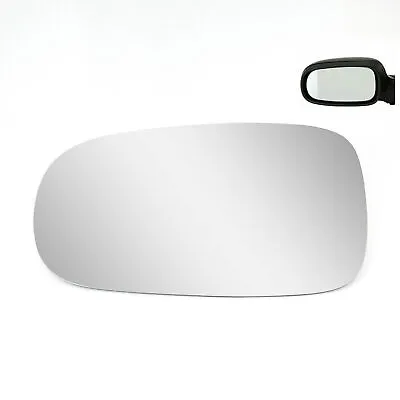 Replacement Mirror Glass+Adhesive For 2003-2011 Saab 9-3 93 Driver Left Side LH • $14.03