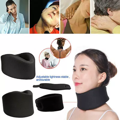 Soft Foam Neck Support Brace Cervical Device Collar Pain Traction Relief Tools • £6.79