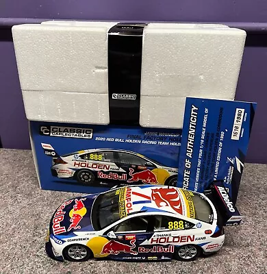 Jamie Whincup & Craig Lowndes' 2020 Red Bull Holden ZB Commodore 1:18 Model Car • $139.95