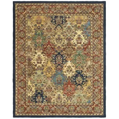 SAFAVIEH Heritage HG911A Handmade Multi / Burgundy Rug • $61.99